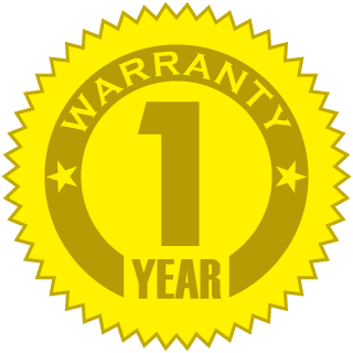 購入後1年保証付