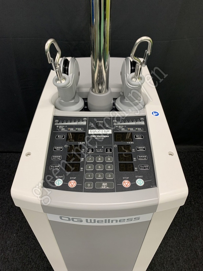 1.牽引装置（頸椎専用：2人用）