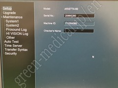 Hitachi Ultrasound Diagnostic System