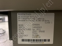 GE Healthcare Ultrasound (B/W)