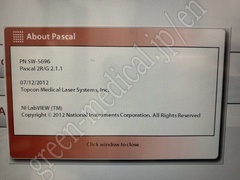 TOPCON "PASCAL" Pattern Laser