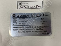 GE Healthcare Ultrasound Color Doppler